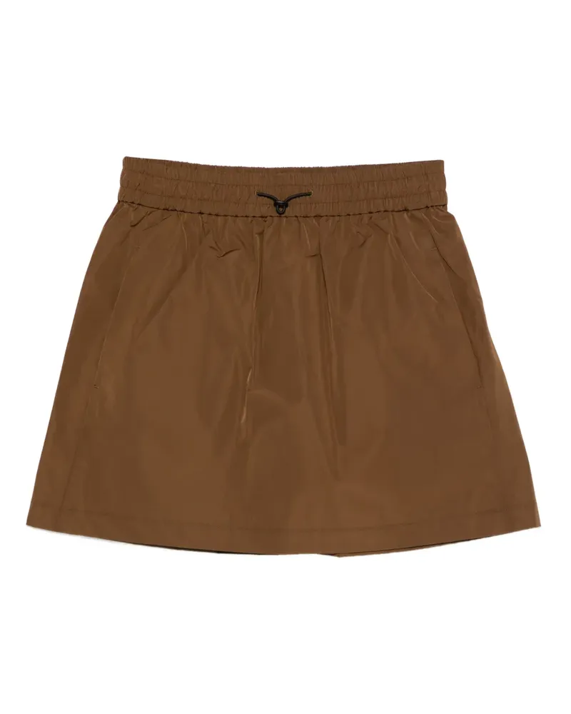 A.P.C. Marrion drawstring-waistband mini skirt - Braun Braun