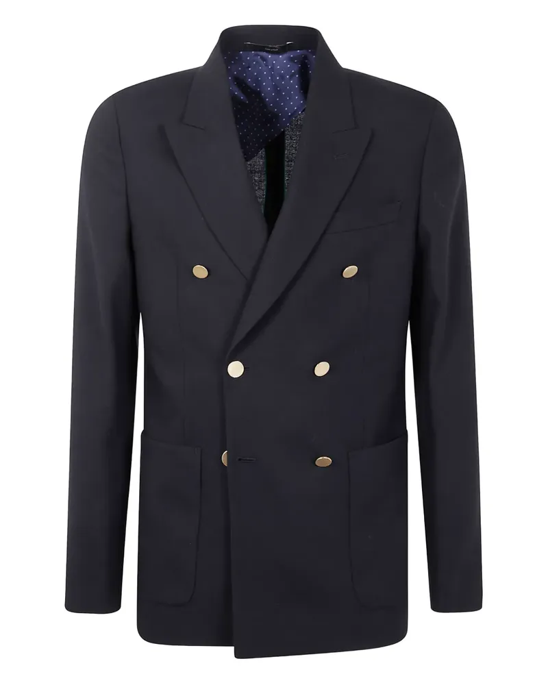 Paul Smith Doppelreihiges Sakko - Schwarz Schwarz