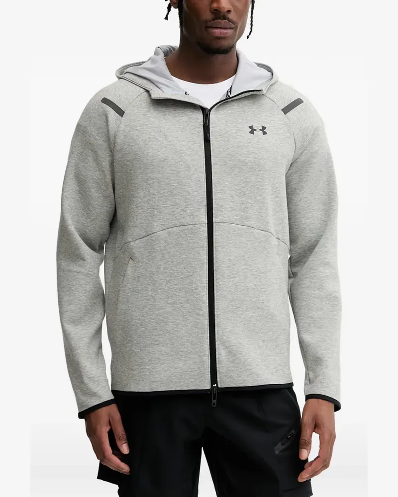 Under Armour Unstoppable Hoodie mit Logo-Print - Grau Grau