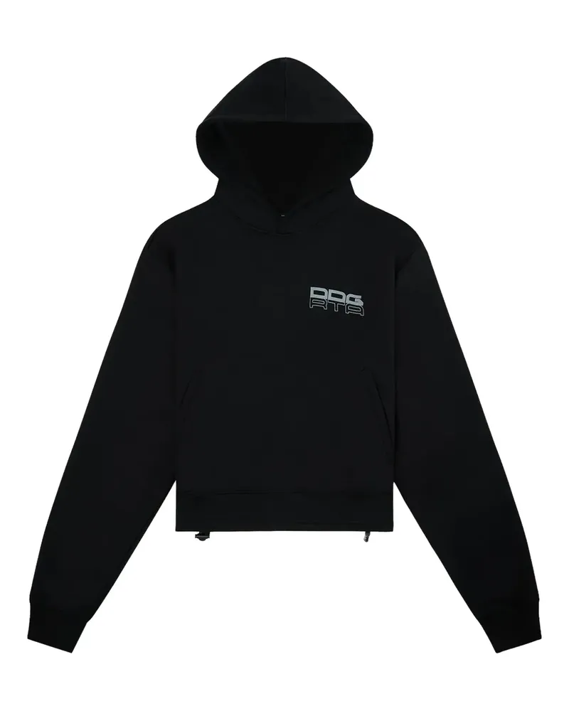 RTA dot-print logo hoodie - Schwarz Schwarz