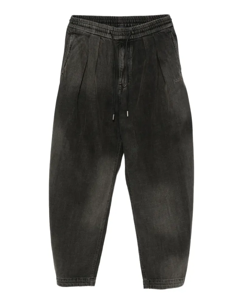 JUUN.J Jeans mit Falten - Schwarz Schwarz