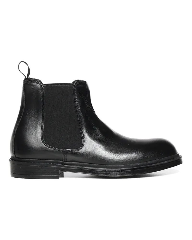 Giuliano Galiano Elite round-toe Chelsea boots - Schwarz Schwarz