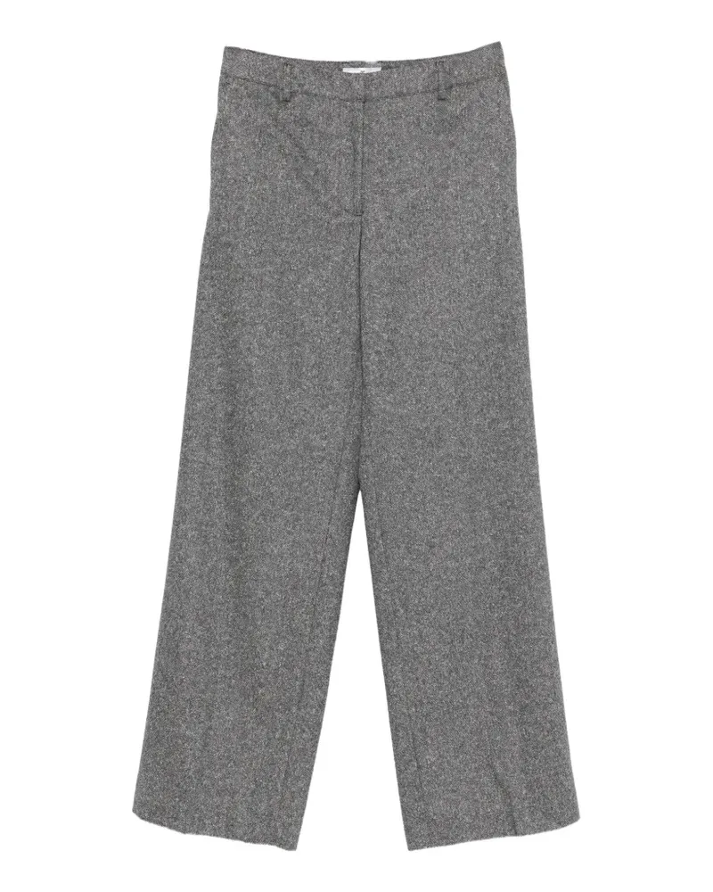 PT TORINO Francoise Hose mit weitem Bein - Schwarz Schwarz