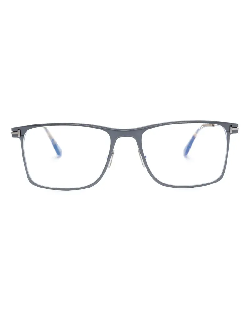 Tom Ford Brille mit eckigem Gestell - Grau Grau