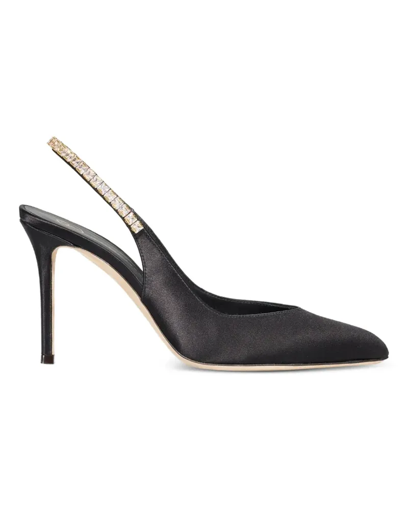 Temperley London Raven Slingback-Pumps - Schwarz Schwarz