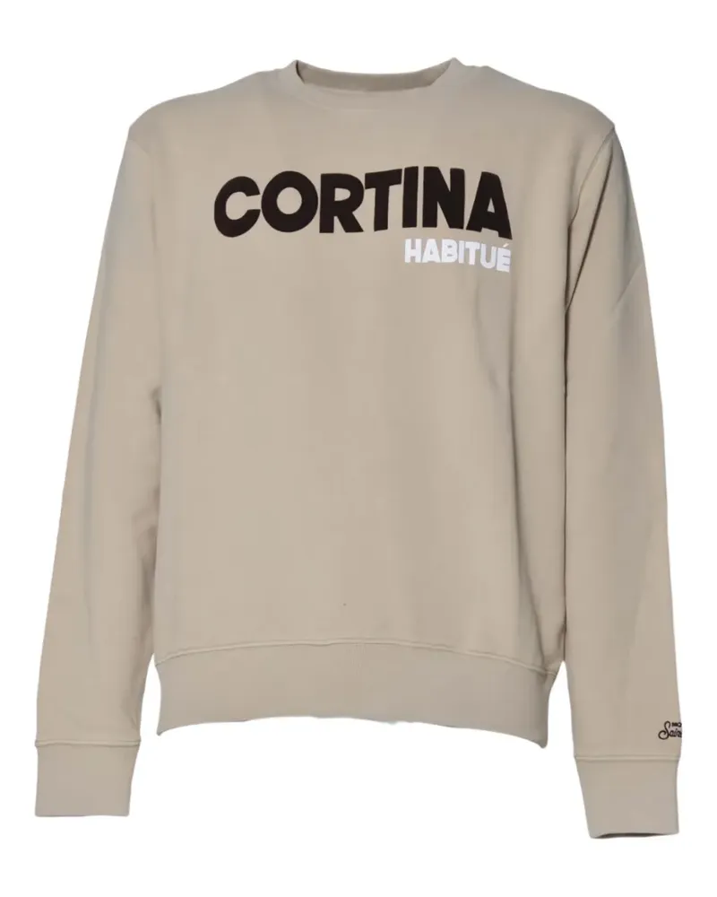 MC2 Saint Barth Sweatshirt mit Rundhalsausschnitt - Nude Nude