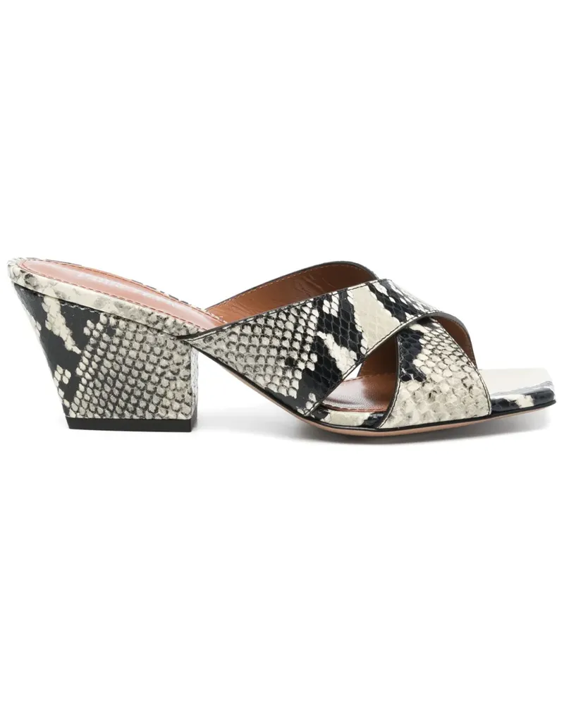 Paris Texas Arizona Mules 60mm - Schwarz Schwarz