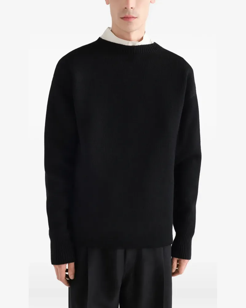 Christophe Lemaire Pullover mit U-Boot-Ausschnitt - Blau Blau