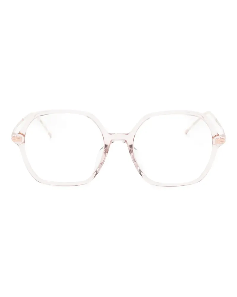 HUGO BOSS geometric-frame glasses - Rosa Rosa
