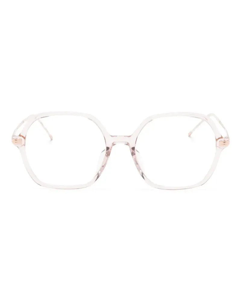 HUGO BOSS geometric-frame glasses - Rosa Rosa