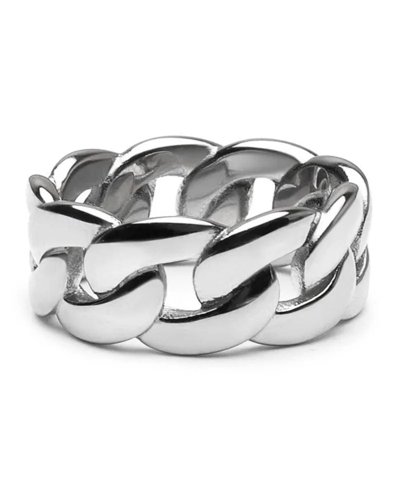 Nialaya Ring im Kettendesign - Silber Silber