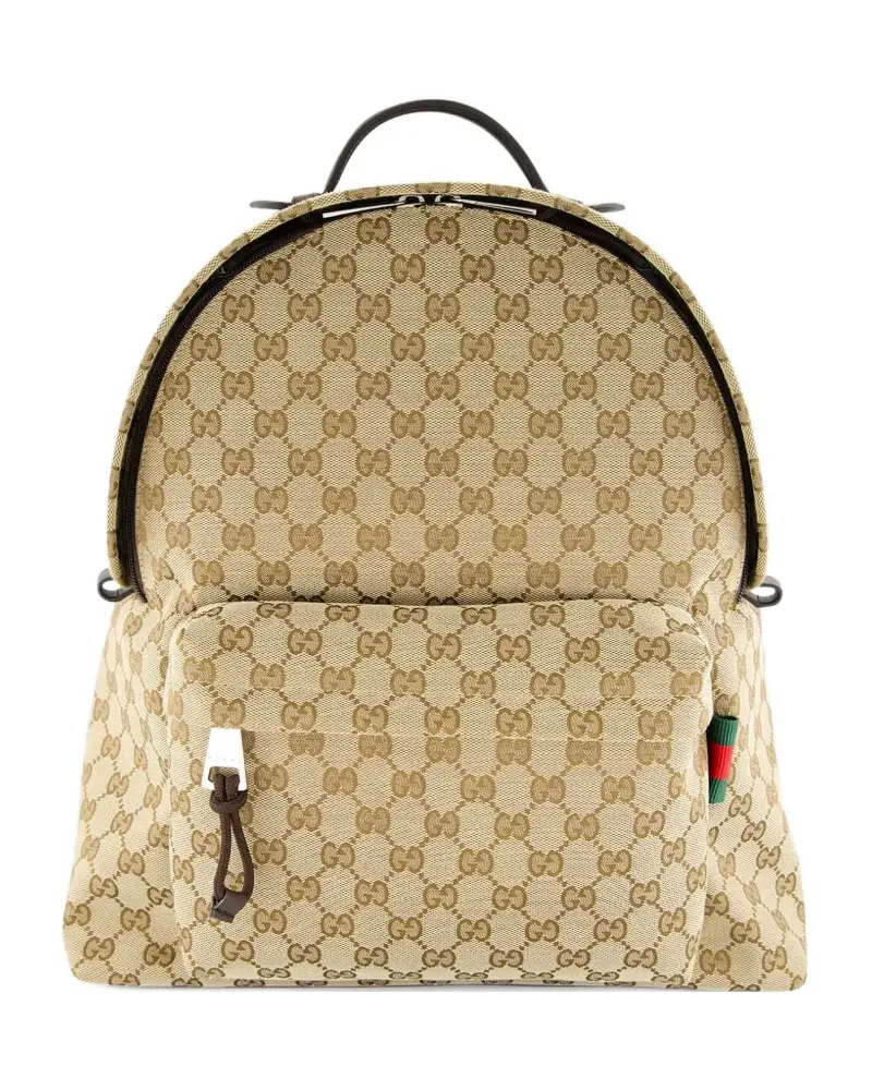 Gucci Rucksack mit GG-Monogramm - Nude Nude