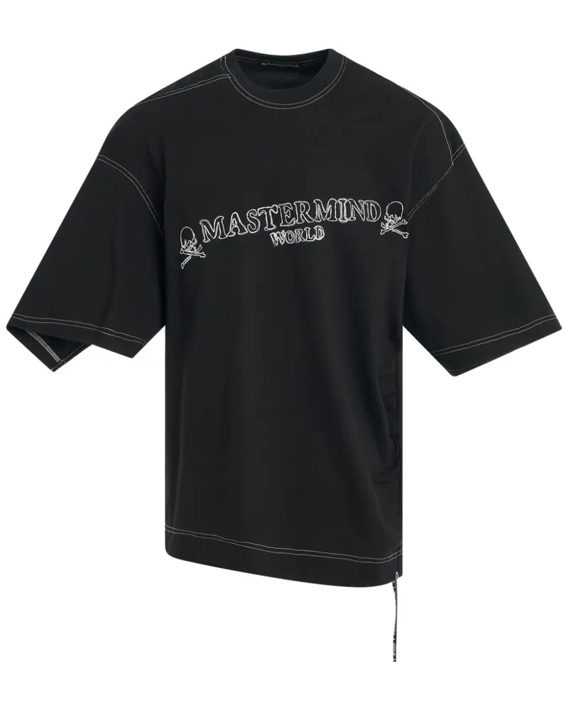 Mastermind World T-Shirt mit Print Schwarz