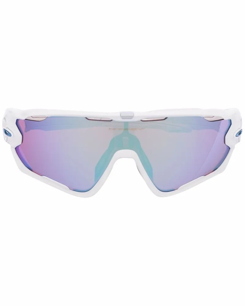 Oakley Jawbreaker Sonnenbrille mit Farbverlauf - Weiß Weiß