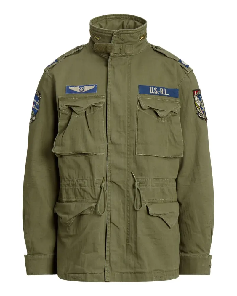 Ralph Lauren patch-embellished field jacket - Grün Grün