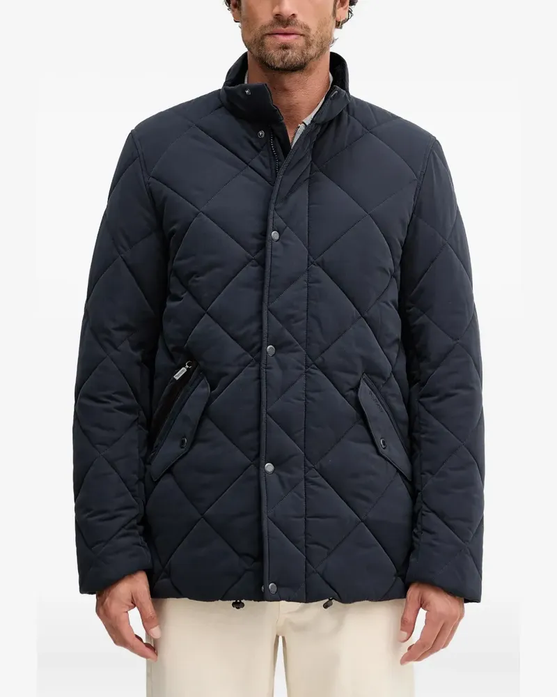 Barbour quilted zip jacket - Blau Blau