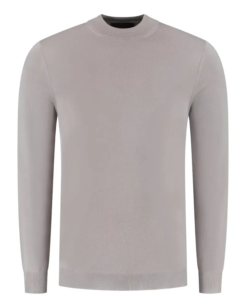 Zanone Pullover mit Stehkragen - Nude Nude