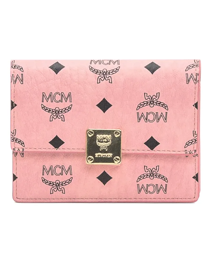 MCM Aren Portemonnaie mit Kette - Rosa Rosa