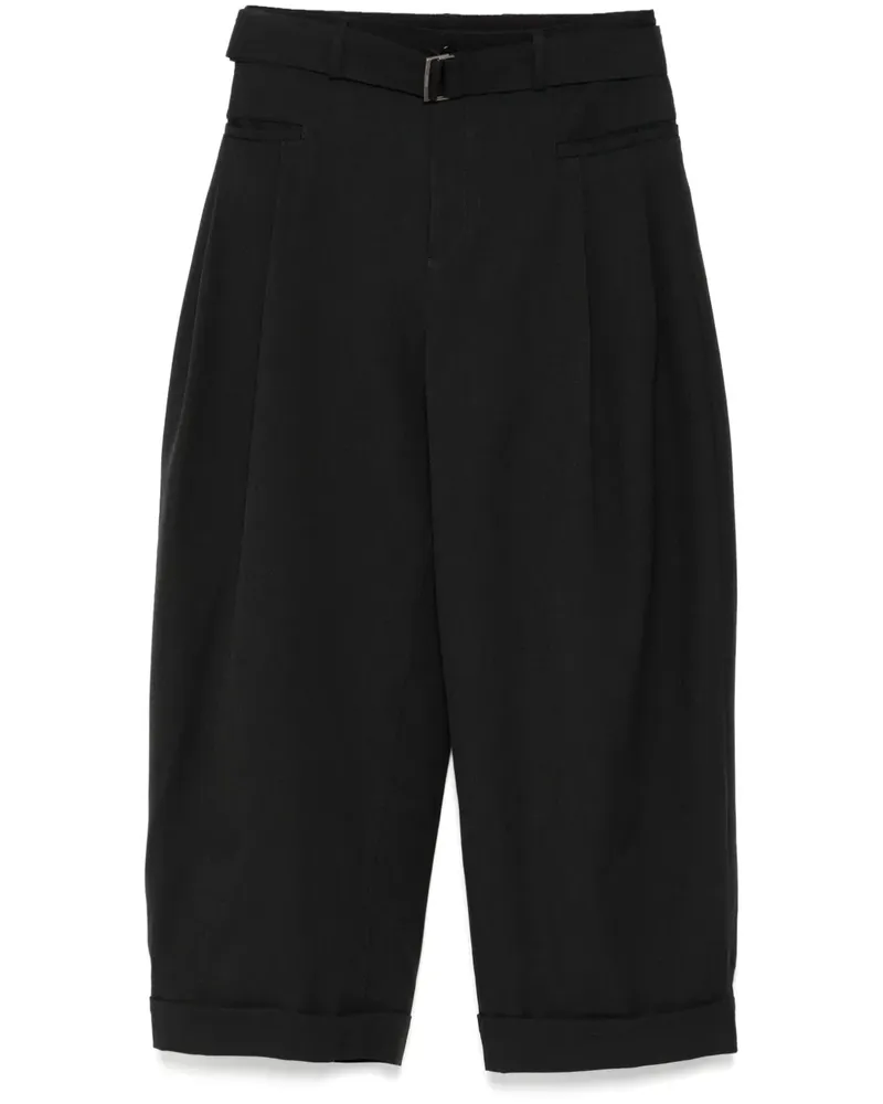 SONGZIO Level Volume Wide-Leg-Hose mit Gürtel - Grau Grau