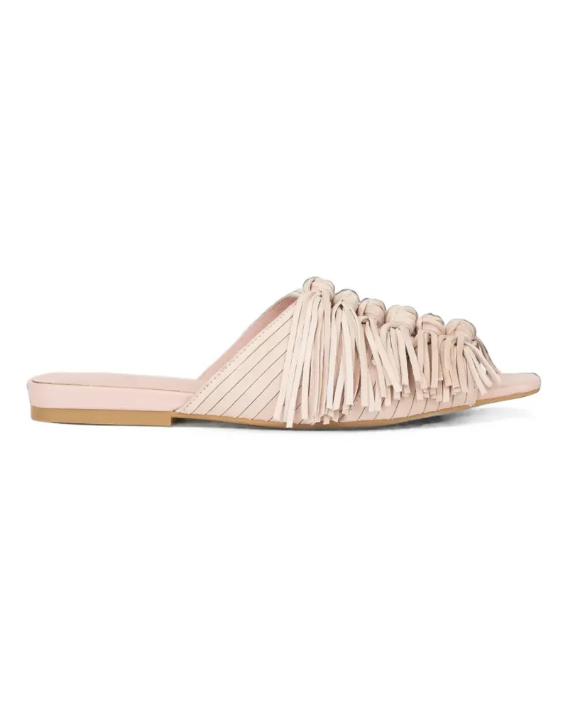 ash Brigitte Sandalen mit Fransen - Rosa Rosa