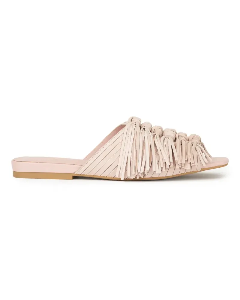 ash Brigitte Sandalen mit Fransen - Rosa Rosa