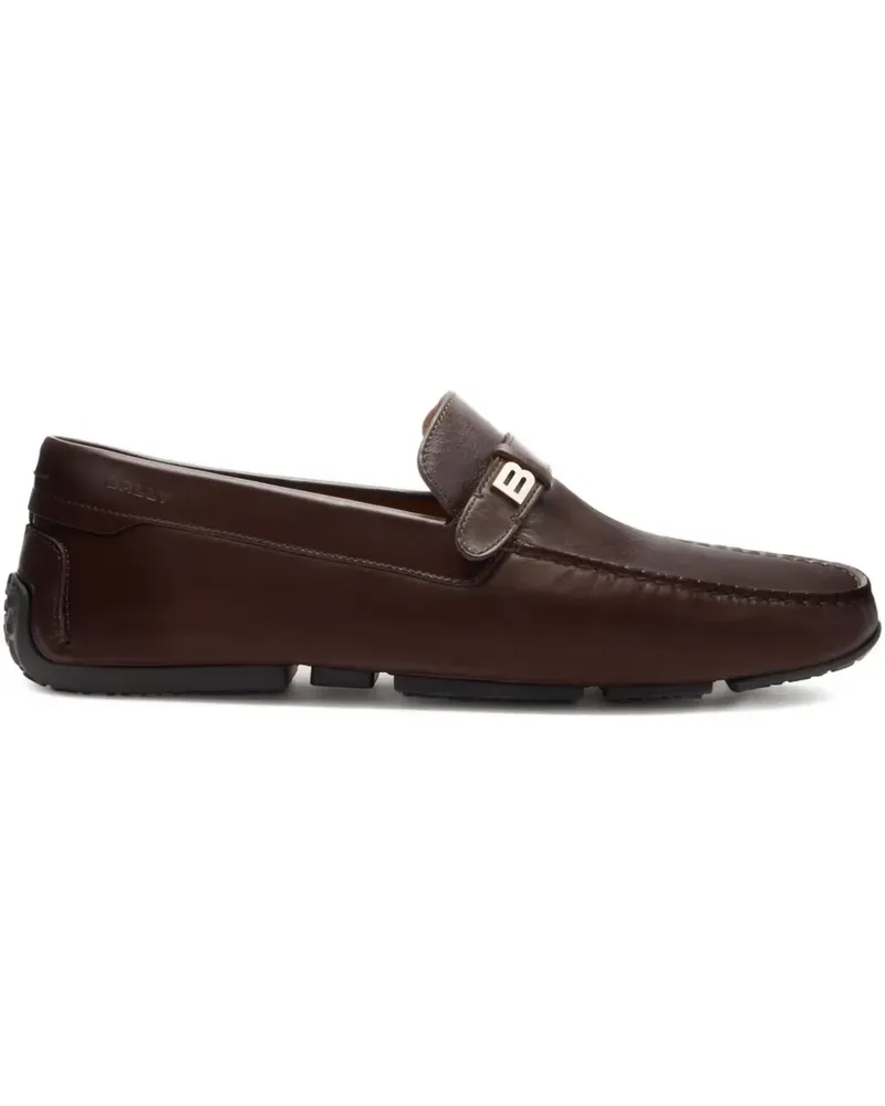 Bally Pilot Driver Loafer - Braun Braun