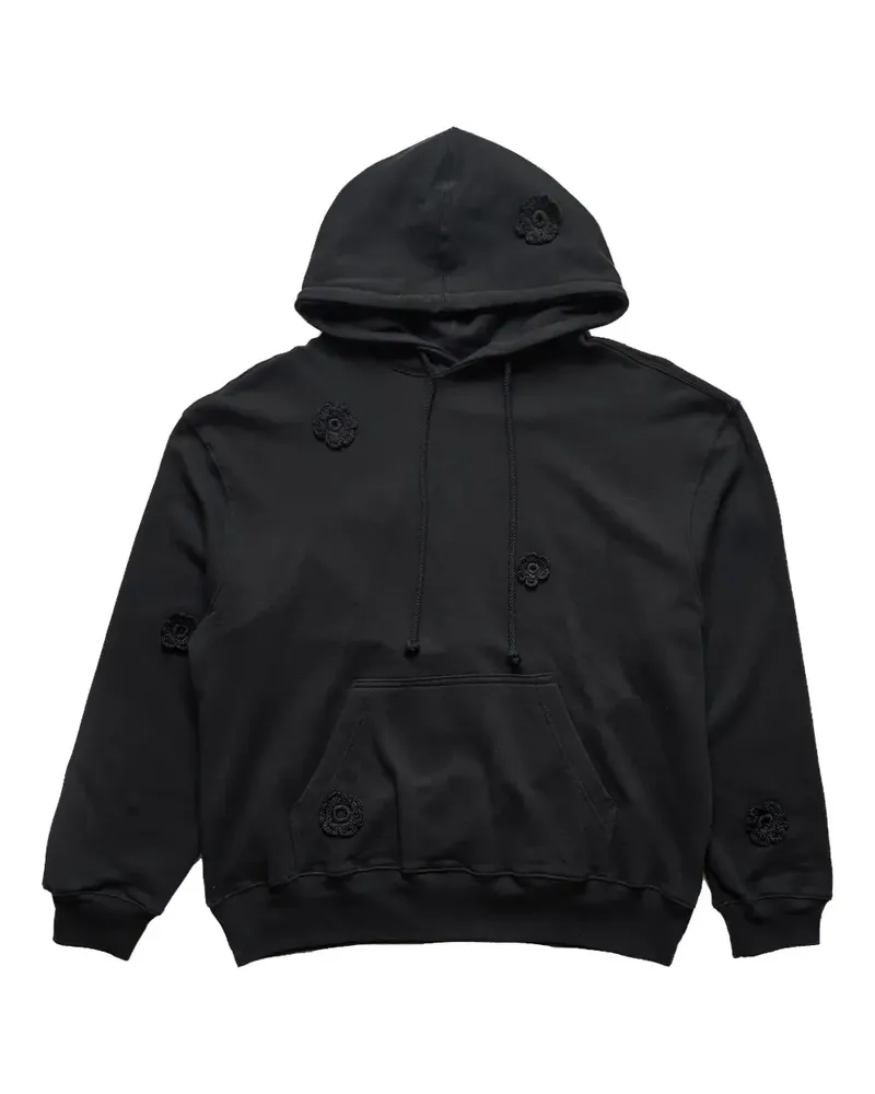 Song For The Mute Daisy Gym Hoodie - Schwarz Schwarz