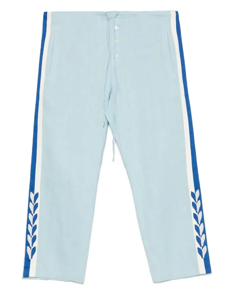 BODE Seedling Stripe Hose - Blau Blau