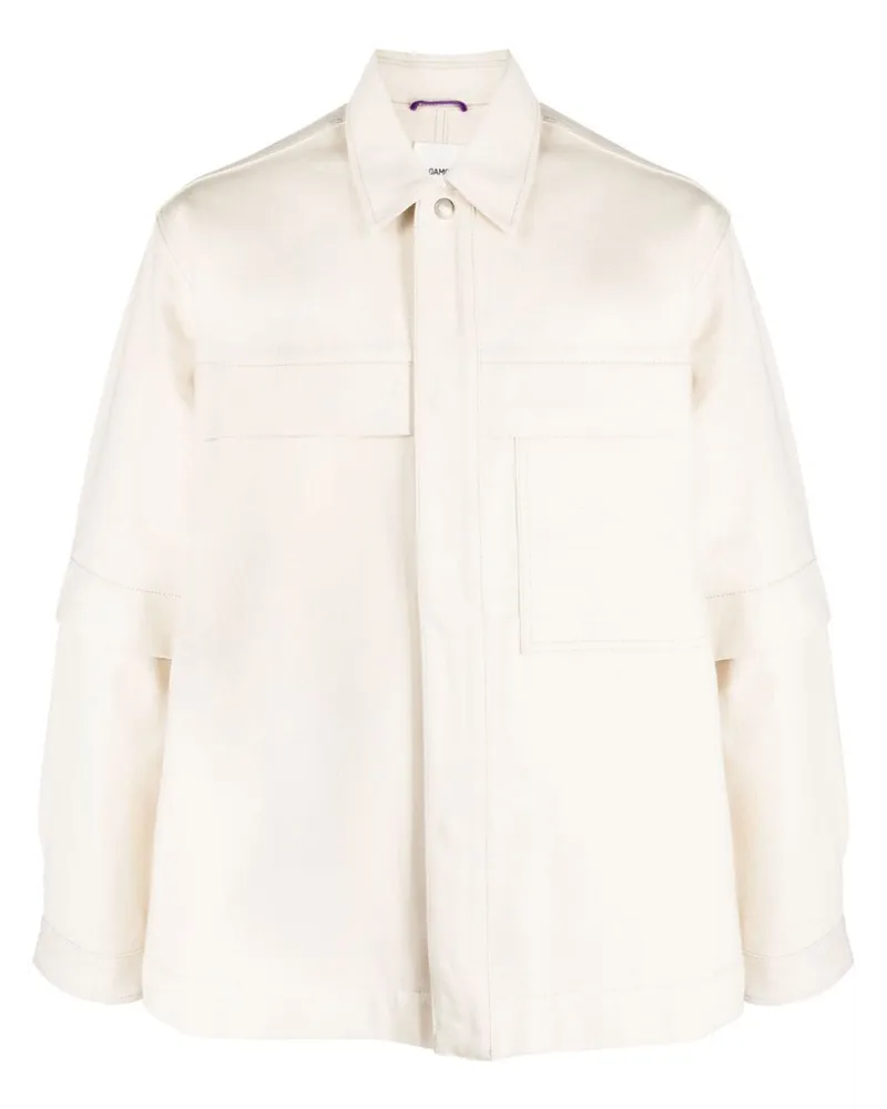 OAMC Hemdjacke mit kurzen Ärmeln - Nude Nude