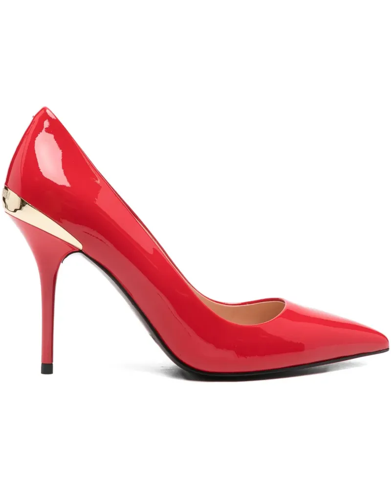 Moschino 90mm pointed-toe pumps - Rot Rot