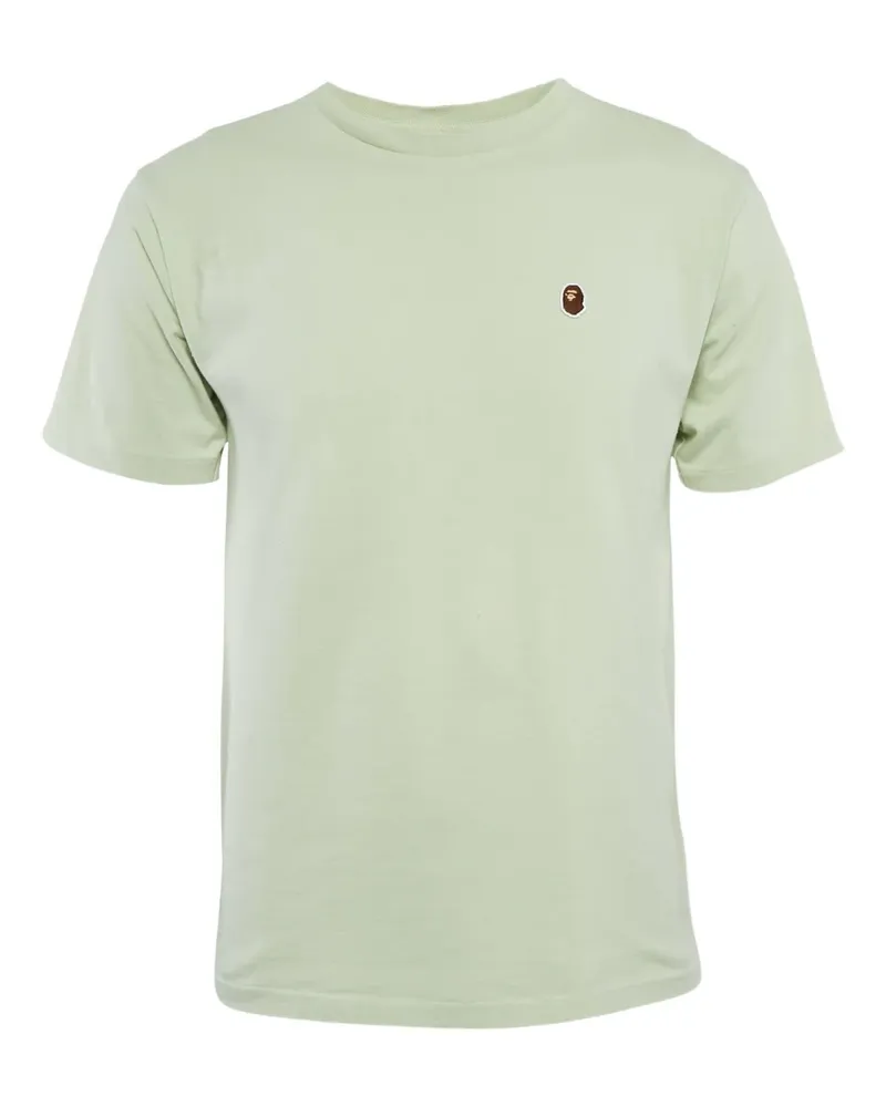 BAPE T-Shirt mit Logo-Applikation - Grün Grün