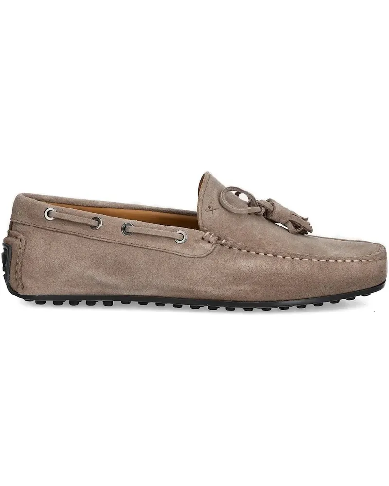 Hackett Driver Loafer aus Wildleder - Braun Braun