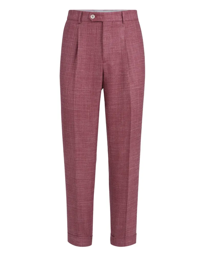 Brunello Cucinelli Plissierte Hose - Rosa Rosa