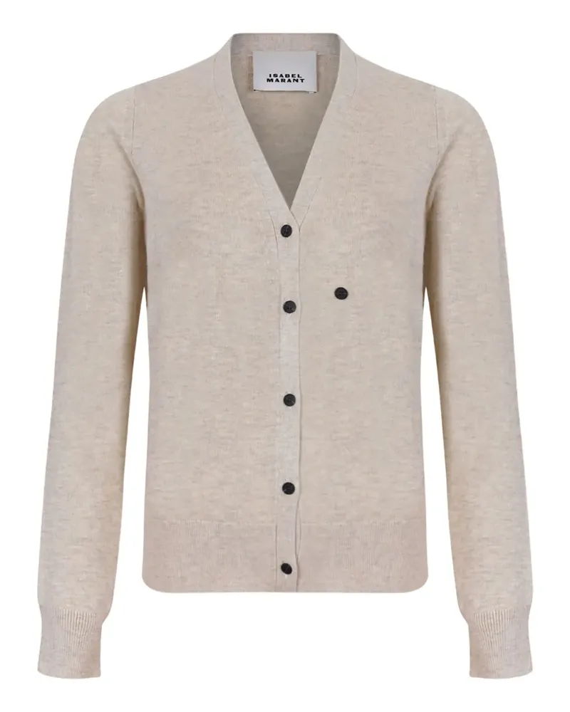 Isabel Marant buttoned cardigan - Nude Nude