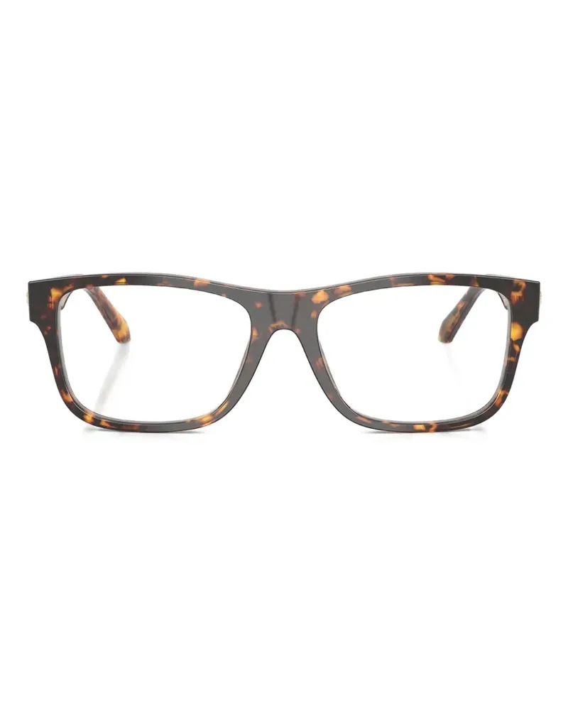 Versace rectangle-frame glasses - Braun Braun
