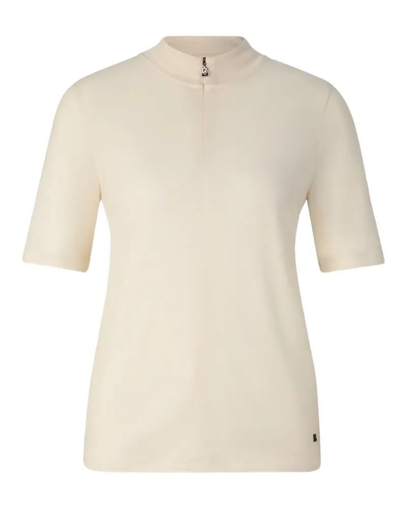 Bogner Willow T-Shirt mit kurzem Reißverschluss - Nude Nude
