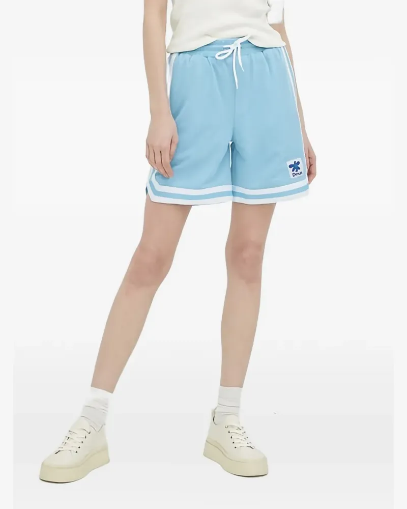 Deus Ex Machina Gestreifte Shorts mit Kordelzug - Blau Blau