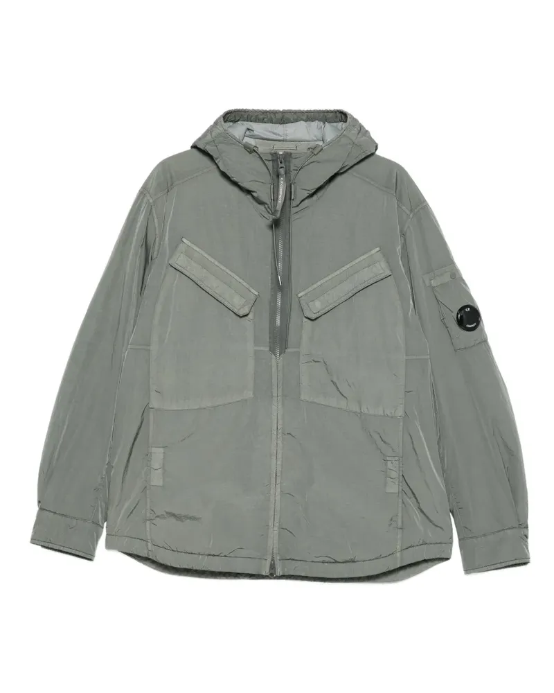 C.P. Company Kapuzenjacke mit Klappentasche - Grün Grün