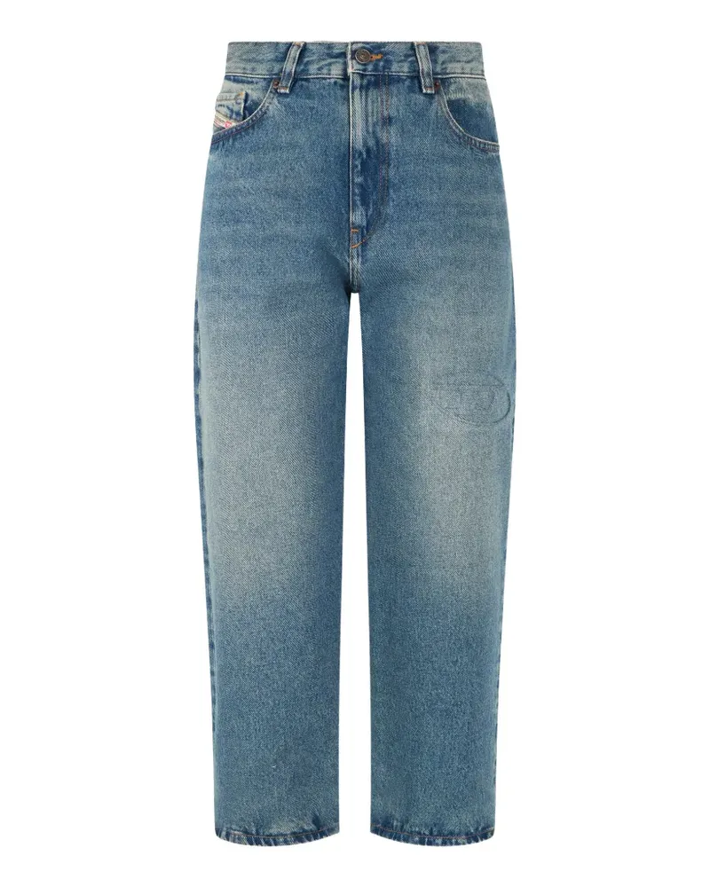 Diesel faded high-waist jeans - Blau Blau