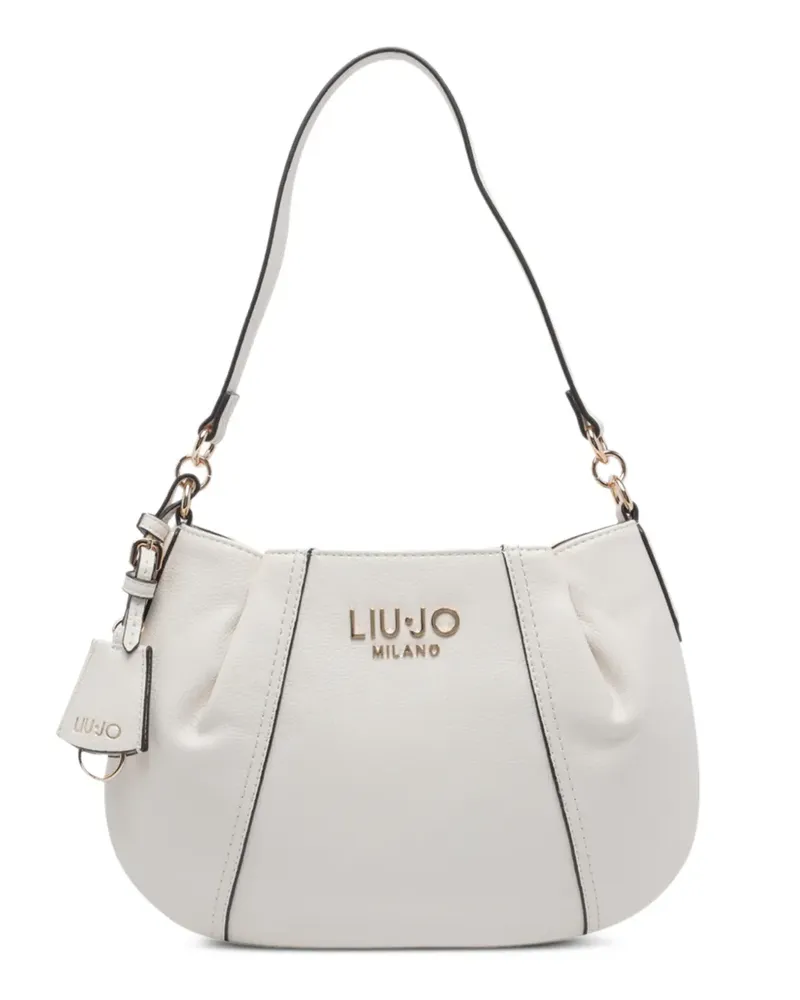 Liu Jo Schultertasche mit Logo - Weiß Weiß