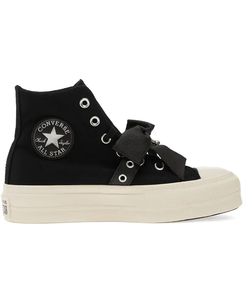 Converse Chuck Taylor All Star LIft bow-detail sneakers - Schwarz Schwarz