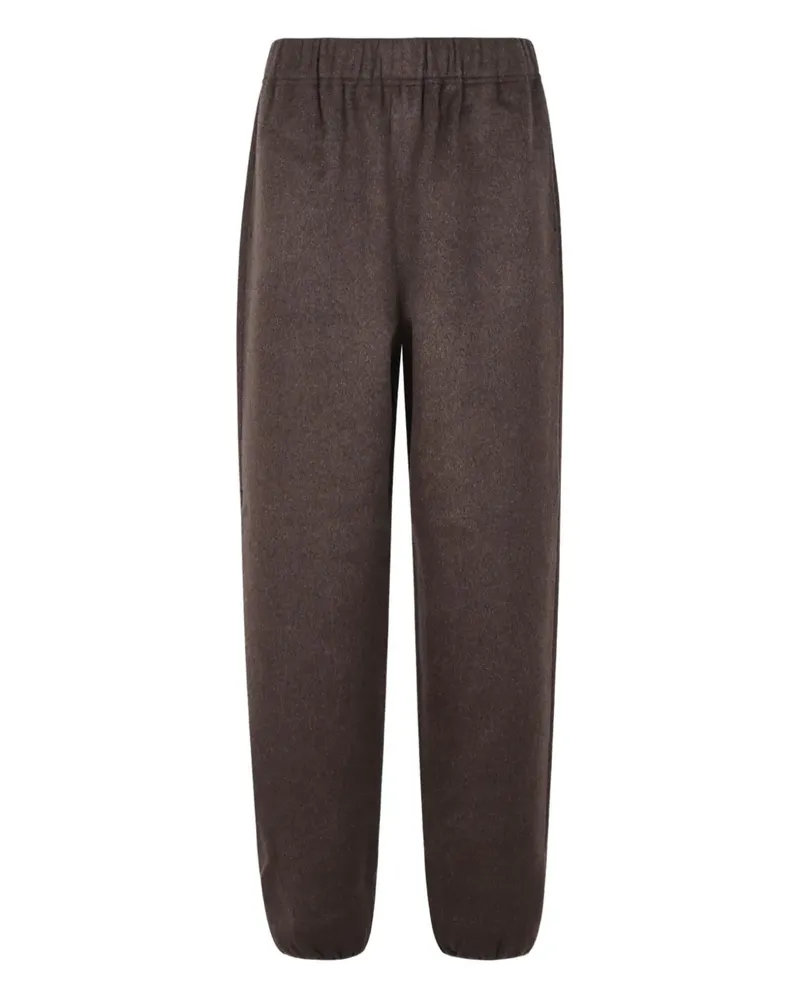 FRANKIE Shop Delancey wool joggers - Braun Braun