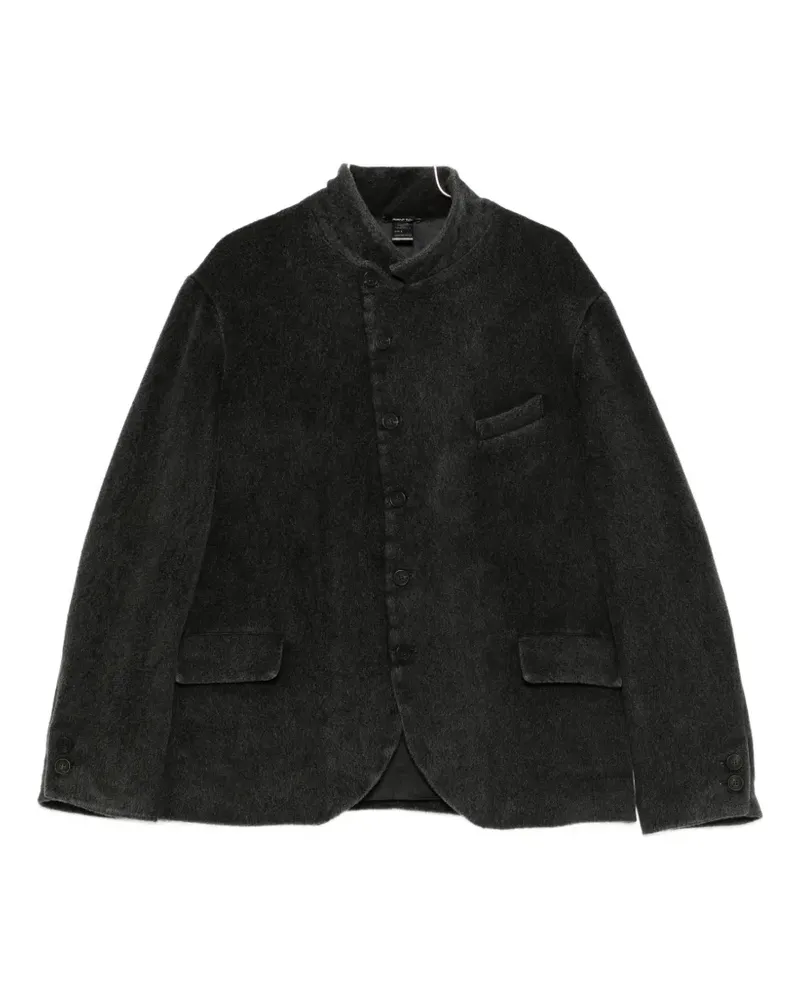 Avant Toi high-neck button-up blazer - Grau Grau
