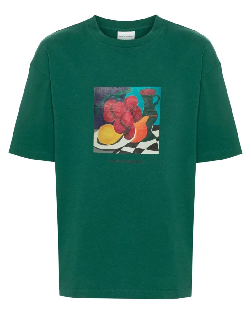 Drôle de Monsieur Nature Morte T-Shirt Grün