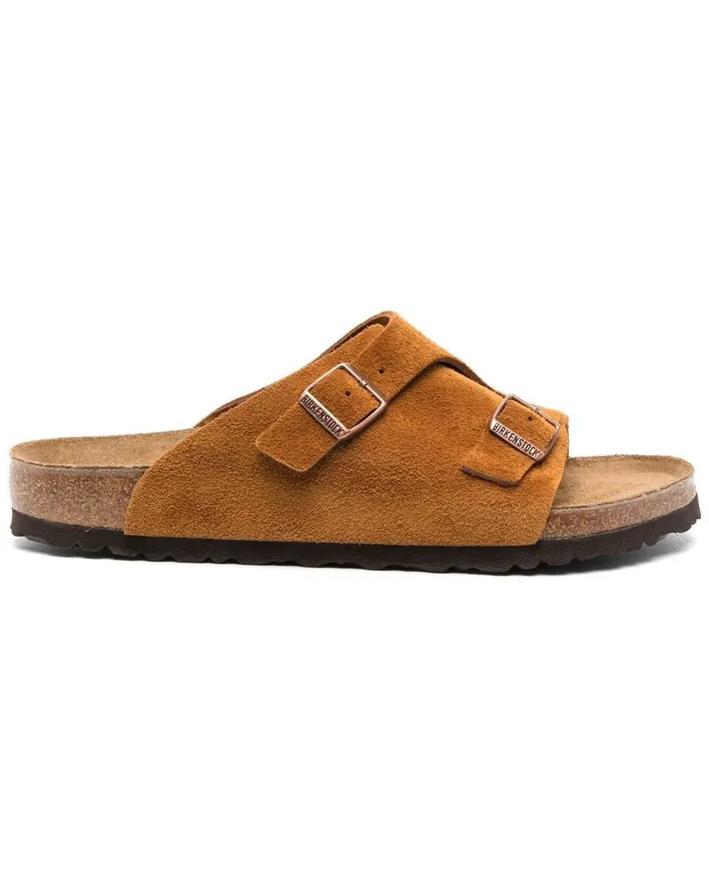 Birkenstock Zürich Pantoletten - Braun Braun
