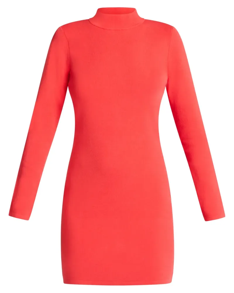 Michael Kors Langärmeliges Minikleid - Rot Rot