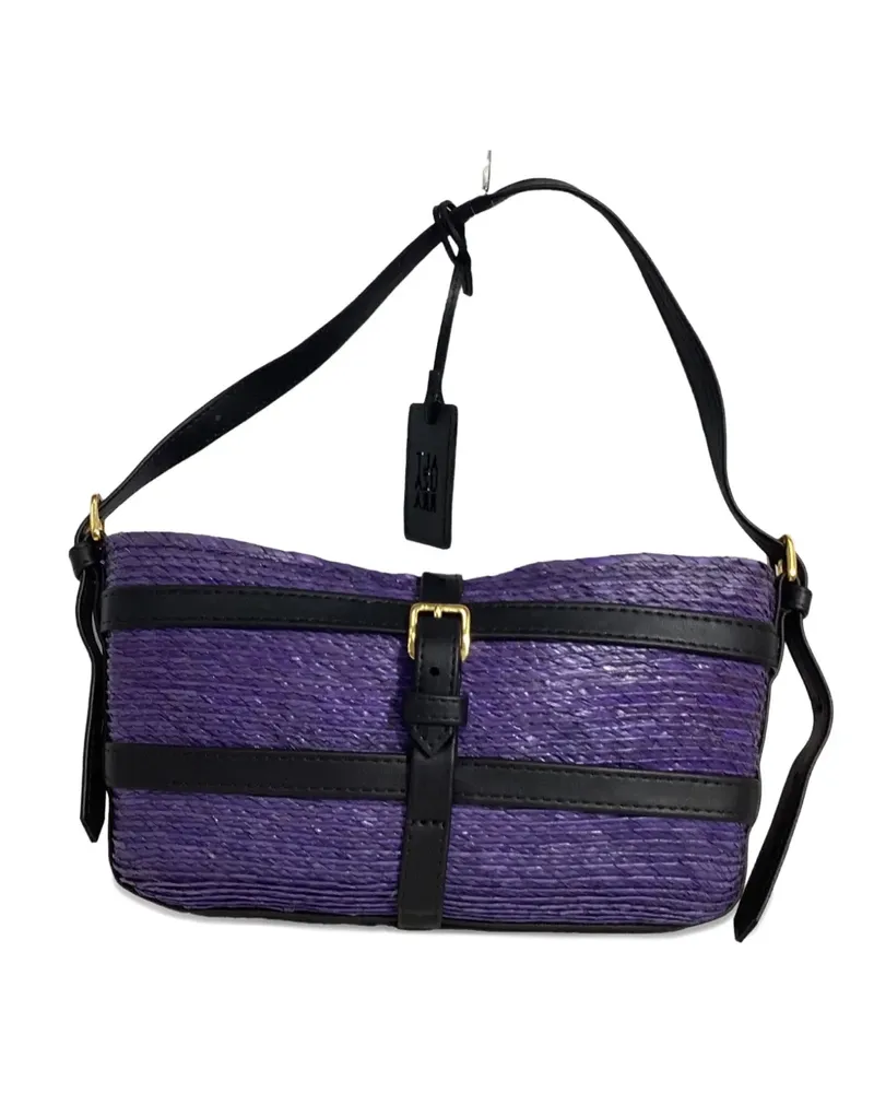 Altuzarra straw belt shoulder bag - Violett Violett