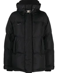 Shoreditch Ski Club Willow Steppjacke mit Kapuze Schwarz