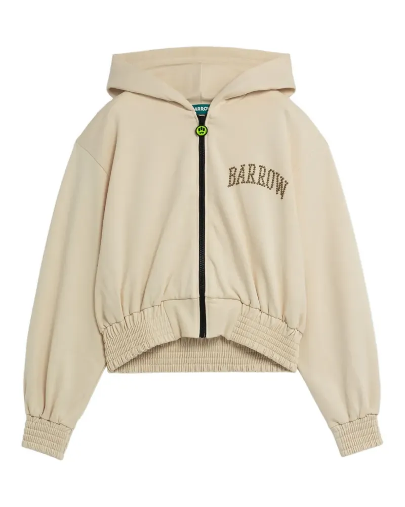 BARROW Hoodie mit Grafik - Nude Nude