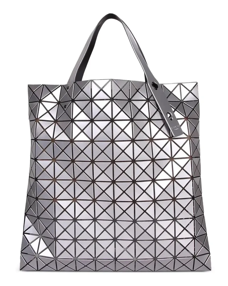Issey Miyake geometric panelled shoulder bag - Silber Silber